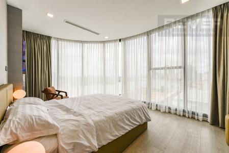 Phòng ngủ 1 Căn hộ Vinhomes Golden River 3 phòng ngủ tầng trung A4 view sông