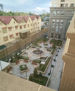 view nhìn ra phía ngoài căn hộ sài gòn mia Cho thuê Officetel Saigon Mia diện tích 32m2 nội thất cơ bản