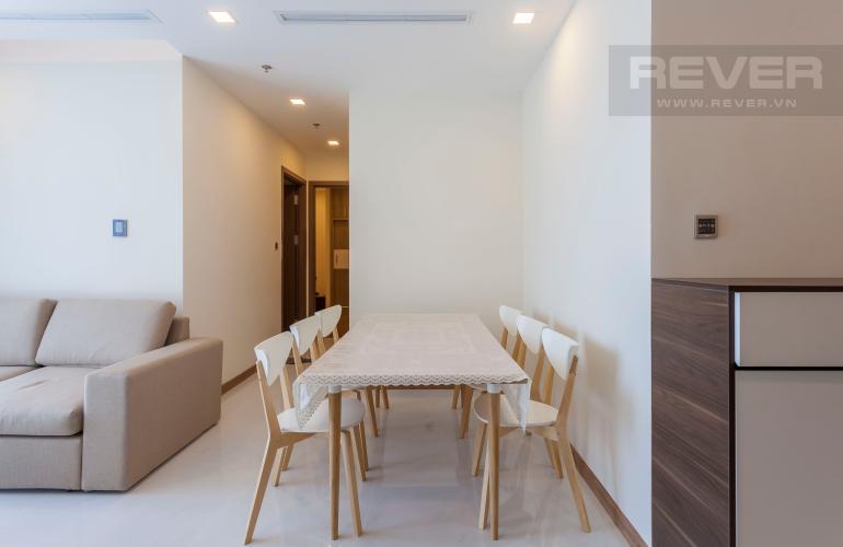 Bàn ăn 6 ghế Căn hộ Vinhomes Central Park tầng cao hướng Tây Nam Park 6