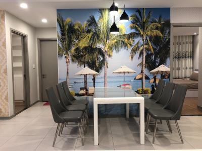 Phòng ăn The Gold View, Quận 4 Căn hộ The Gold View view sông thoáng mát, nội thất sang trọng.