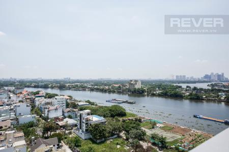 View Căn hộ Opal Riverside 2 phòng ngủ tầng cao A2 view sông