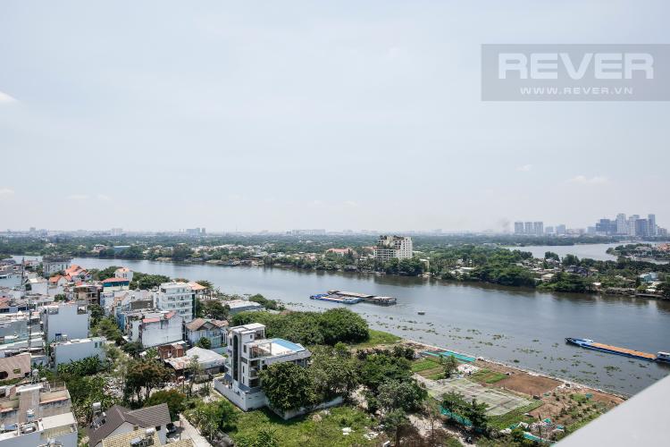 View Căn hộ Opal Riverside 2 phòng ngủ tầng cao A2 view sông
