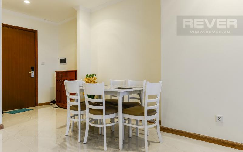 Bàn ăn Căn hộ Vinhomes Central Park 3 phòng ngủ tầng cao L1 nội thất đầy đủ