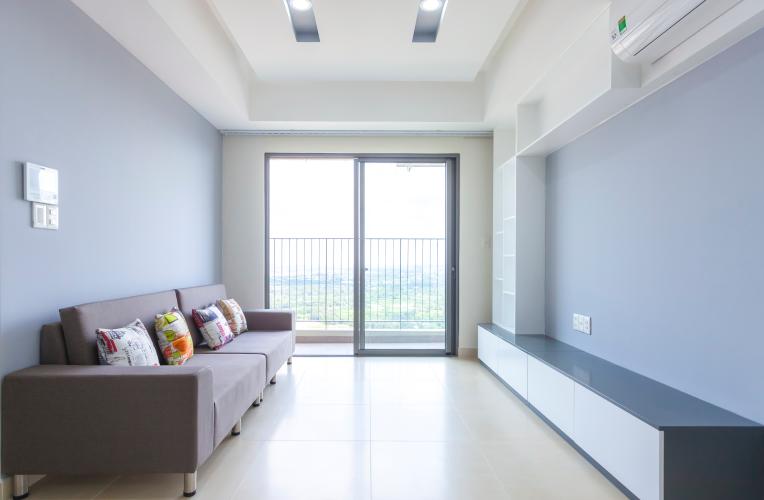 Phòng khách Căn hộ Masteri Thảo Điền tầng cao T4B 3 phòng ngủ, nội thất tinh tế