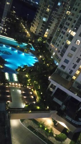 View từ căn hộ Diamond Island Bán căn hộ Diamond Island nhìn về Landmark 81, đây đủ nội thất.