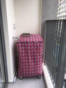 Loggia căn hộ MASTERI AN PHÚ Cho thuê căn hộ Masteri An Phú 1 phòng ngủ, tầng thấp, đầy đủ nội thất