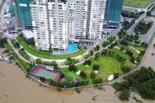 Coteccons cất nóc đồng loạt 5 tòa tháp giai đoạn 2 dự án Đảo Kim Cương