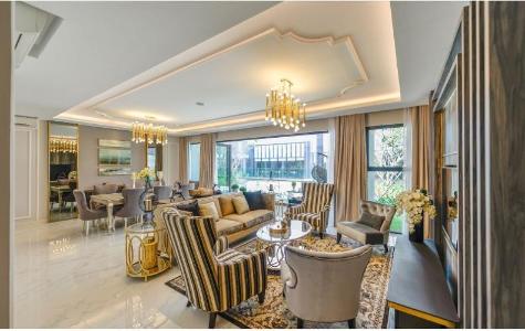 Phối cảnh dự án Feliz en Vista Căn hộ tầng 24 Feliz en Vista nội thất cơ bản