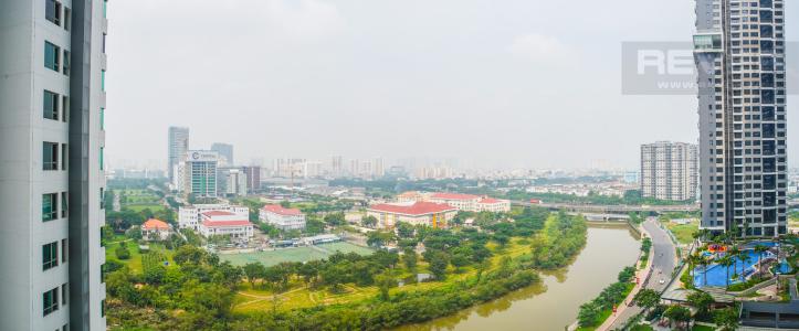 View Bán căn hộ Riviera Point 2PN, diện tích 105m2, đầy đủ nội thất, hướng Đông Bắc, view sông và hồ bơi