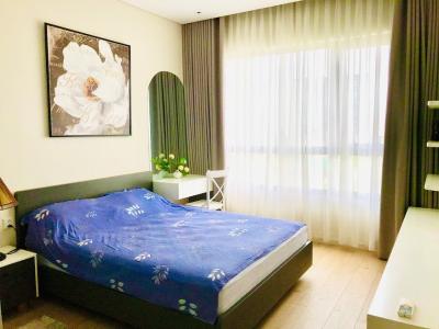 Phòng ngủ Diamond Island Quận 2  Căn hộ Đảo Kim Cương ban công đón view nội khu, đầy đủ nội thất.