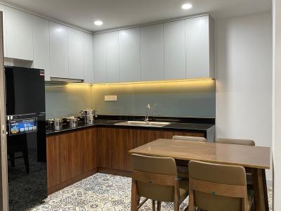 bếp căn hộ Saigon South Residence Cho thuê căn hộ tầng cao Saigon South Residence đầy đủ nội thất.