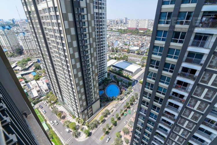 view căn hộ VINHOMES CENTRAL PARK Cho thuê căn hộ Vinhomes Central Park 2PN, tháp Landmark 3, đầy đủ nội thất, view thành phố