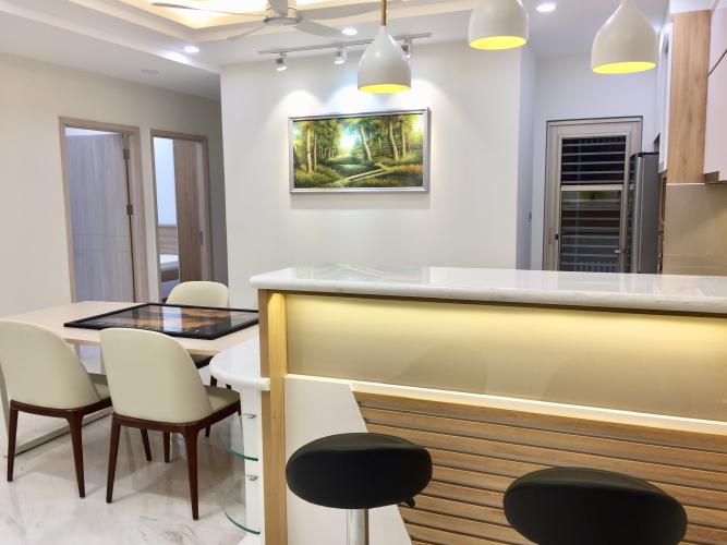 Phòng bếp căn hộ Midtown Căn hộ Phú Mỹ Hưng Midtown nội thất cơ bản, ban công hướng Tây Bắc.