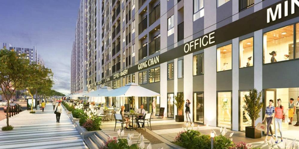 Banner Shophouse Q7 Sài Gòn Riverside Shop-house Q7 Saigon Riverside phù hợp  kinh doanh đa ngành nghề.