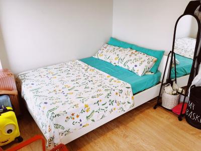 Phòng ngủ căn hộ The Parcspring Bán căn hộ đầy đủ nội thất The Parcspring, ban công Đông Nam