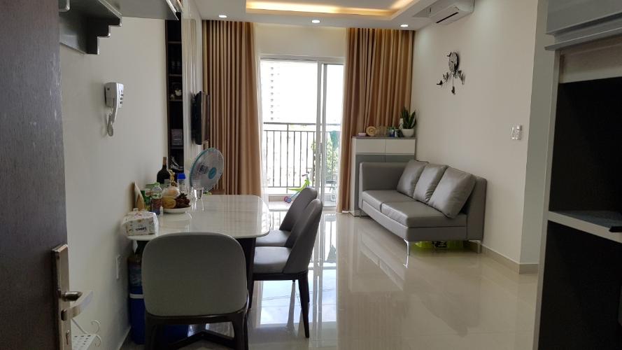 phòng khách căn hộ Sunrise Riverside Bán căn hộ tầng thấp, view thành phố, nội thất đầy đủ Sunrise Riverside