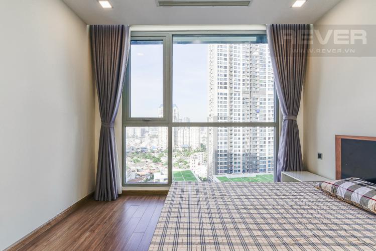 Phòng Ngủ 1 Căn hộ Vinhomes Central Park 2 phòng ngủ tầng trung P7 đầy đủ nội thất