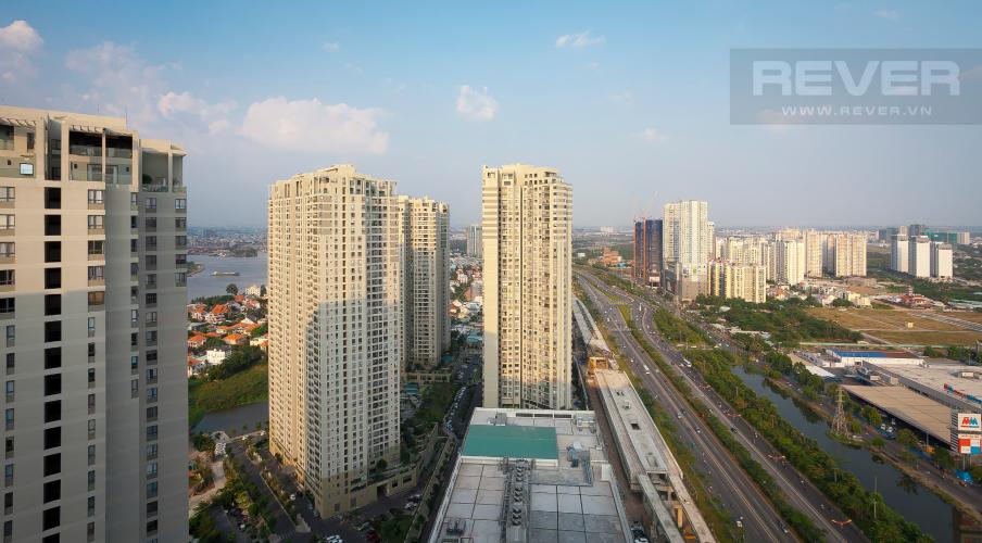 View Căn góc Masteri Thảo Điền 2 phòng ngủ tầng cao T1 hướng Đông Bắc