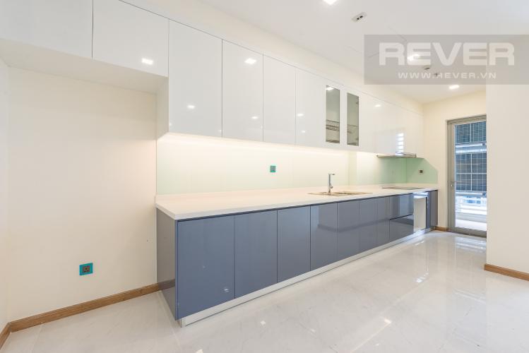 Bếp Căn hộ Vinhomes Central Park 3 phòng ngủ tầng cao P3 view sông