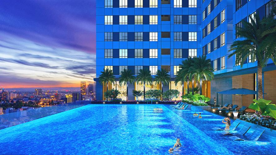 Chung cư Green River, Quận 8 Căn hộ Green River hướng ban công Đông Nam, view nội khu.