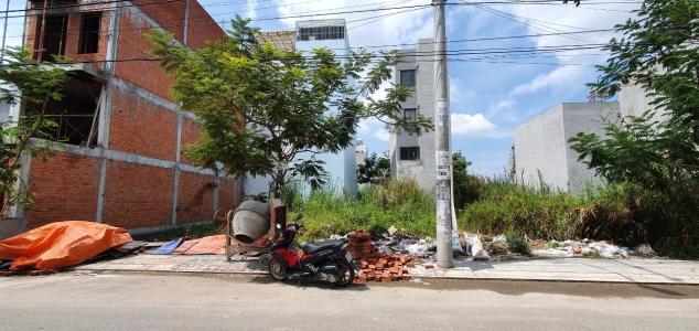 Bán đất nền đường Trường Lưu, diện tích đất 55m2, chiều ngang 4m, chiều dài 13.8m, sổ hồng đầy đủ, sang tên nhanh chóng.