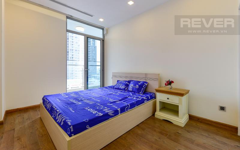 phòng ngủ Căn hộ Vinhomes Central Park tầng thấp Park 6 view nội khu
