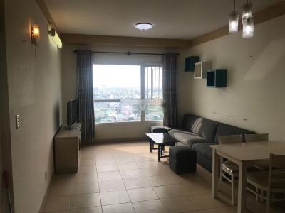 Phòng khách Phú Gia Hưng Apartment, Gò Vấp Căn hộ Phú Gia Hưng Apartment tầng trung, nội thất cơ bản.