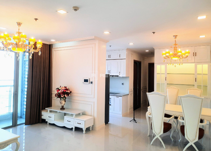  Căn hộ Vinhomes Central Park hướng ban công tây nam đầy đủ nội thất diện tích 84.7m².