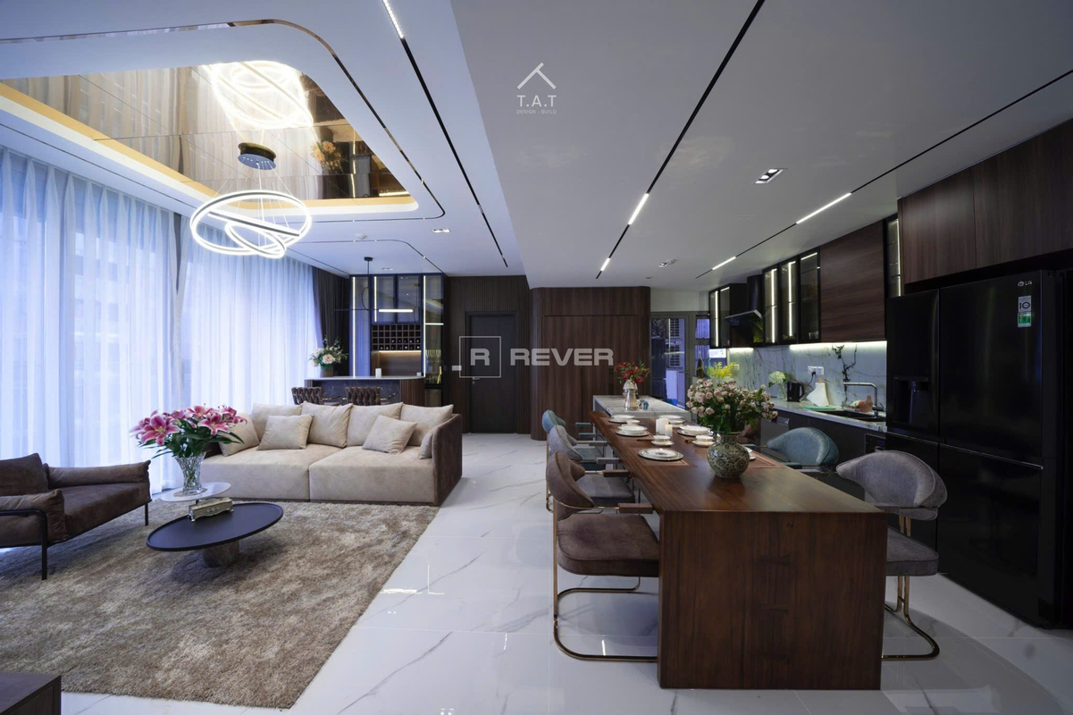 Căn hộ Empire City 3 Phòng ngủ diện tích 154m²