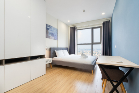  Căn hộ Masteri Millennium hướng ban công đông nam đầy đủ nội thất diện tích 74.11m²