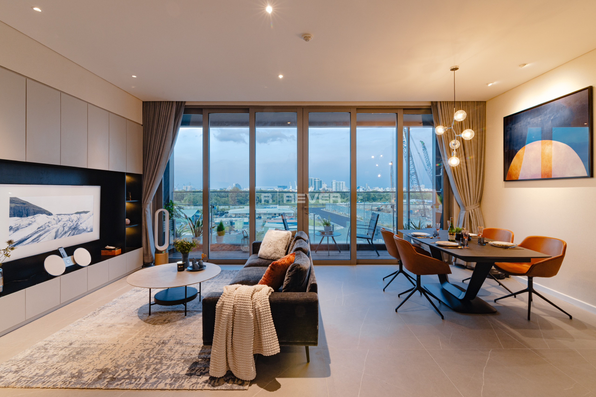 Căn hộ Empire City hướng Đông Nam, diện tích 146m²