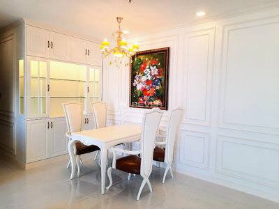  Căn hộ Vinhomes Central Park hướng ban công tây nam đầy đủ nội thất diện tích 84.7m².