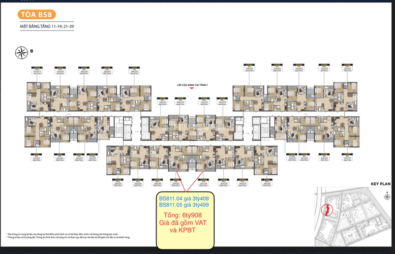 Căn hộ  Masteri Centre Point hướng Đông Nam, diện tích 100 m²