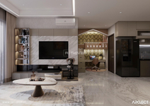 Bán Căn hộ 2PN+ THE PRIVIA hướng Bắc, diện tích 66m², View Bến xe miền Tây