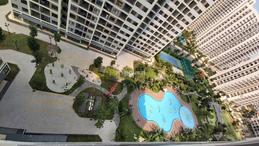  Căn hộ Vinhomes Grand Park hướng ban công đông nam nội thất cơ bản diện tích 46.7m²