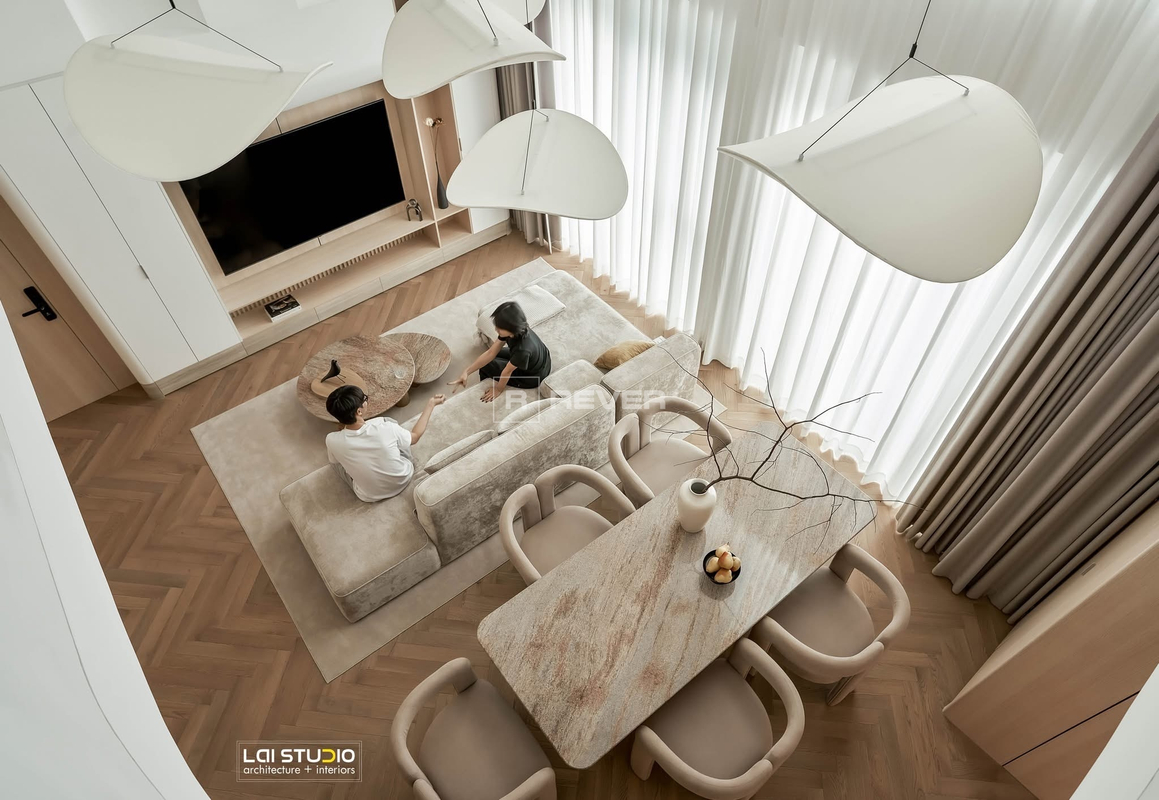 Loft-house The Metropole Thủ Thiêm hướng Tây Nam, diện tích 175m²