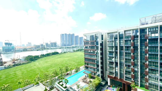 Căn hộ 1 phòng ngủ The Metropole Thủ Thiêm hướng Tây Bắc, diện tích 50m²