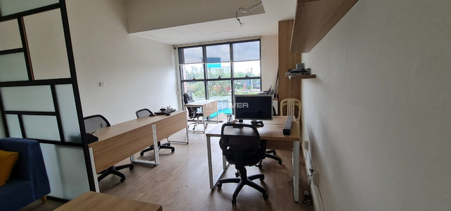  Officetel The Sun Avenue tiện di chuyển, không có nội thất.