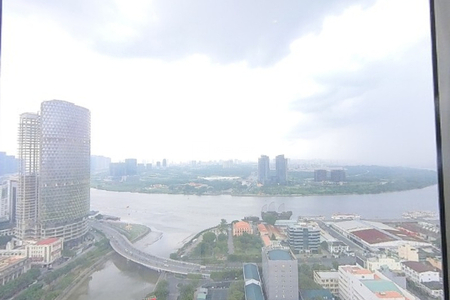  Penthouse Saigon Royal diện tích 176m2 rộng thoáng, nội thất cơ bản.