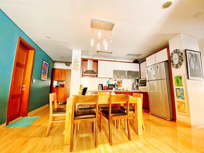 Phòng khách căn hộ The Manor Bình Thạnh Bán căn hộ tầng cao The Manor với kiến trúc Pháp, đầy đủ tiện ích.