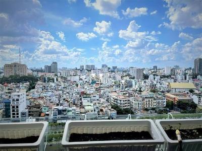 Căn hộ The Gold View Quận 4 Căn hộ The Gold View tầng 14 Block A1 nội thất đầy đủ, view thành phố