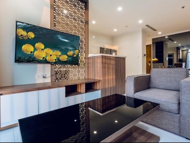 Căn hộ Vinhomes Central Park, Quận Bình Thạnh Căn hộ tầng 45 Vinhomes Central Park thiết kế hiện đại, đầy đủ nội thất.