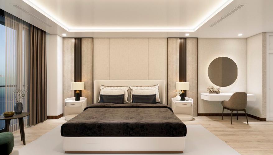  Căn hộ 4 phòng ngủ Vinhomes Central Park tầng cao, đầy đủ nội thất.