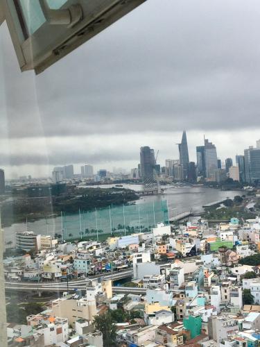 Căn hộ The Manor Bình Thạnh Căn hộ The Manor tầng 26 ban công hướng Đông Bắc view thoáng mát