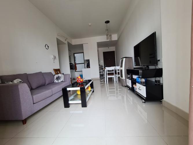 phòng khách Căn hộ The Sun Avenue  Căn hộ tầng trung block 07 The Sun Avenue - view Đảo Kim Cương và Landmark 81