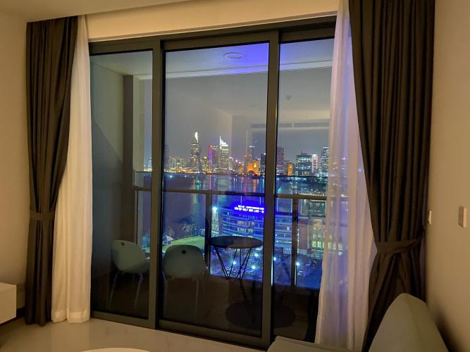 Căn hộ Sunwah Pearl Bình Thạnh Căn hộ Sunwah Pearl tầng 19 nội thất cơ bản, view thành phố thoáng mát