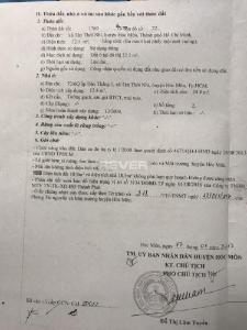 Nhà phố Huyện Hóc Môn Nhà phố hẻm rộng 3m đường Nguyễn Thị Đành, kết cấu 1 trệt 1 gác lửng.