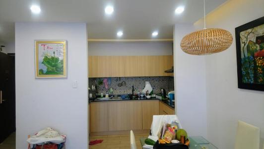 Phòng bếp Kingston Residence, Phú Nhuận Căn hộ view thoáng mát Kingston Residence đầy đủ nội thất.