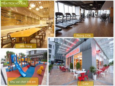 Tiện ích Sunrise Cityview, Quận 7 Căn hộ Sunrise City View tầng trung, ban công hướng Đông.