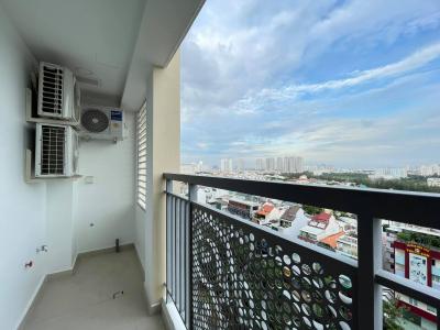 View căn hộ Saigon Mia , Huyện Bình Chánh Căn hộ Saigon Mia tầng 7 cửa chính hướng Tây, nội thất đầy đủ hiện đại.